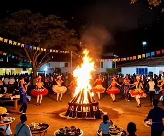 A Celebração do São João de Areia Branca: Tradições e Encantos