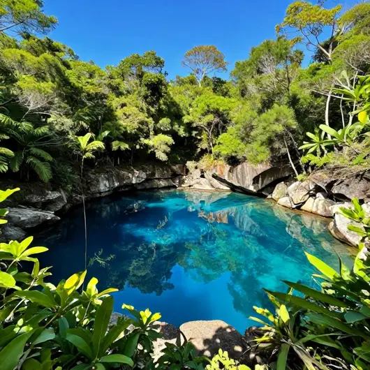 Descubra o Poço Azul