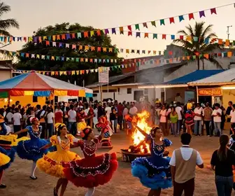 Vivendo as Festividades do São João de Estância em Sergipe